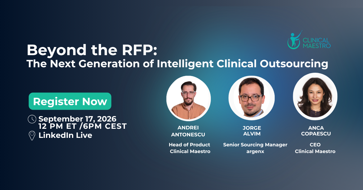 Beyond the RFP Webinar Intelligent Clinical Outsourcing Webinar